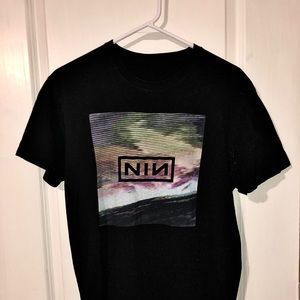 “NIN” Band Graphic T-Shirt